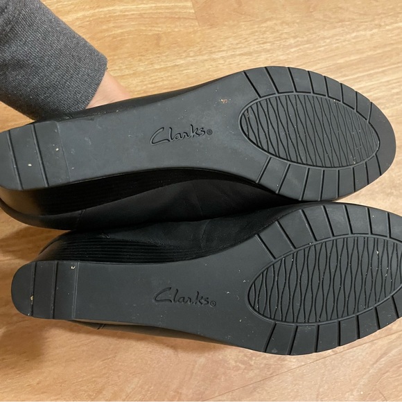 Clarks Mallory Berry wedge pump size 8 - Picture 4 of 4